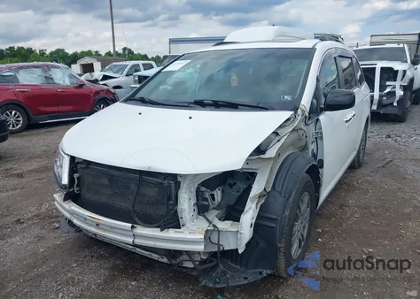 2012 Honda Odyssey Ex-L z USA, uszkodzony, nr VIN 5FNRL5H60CB042274